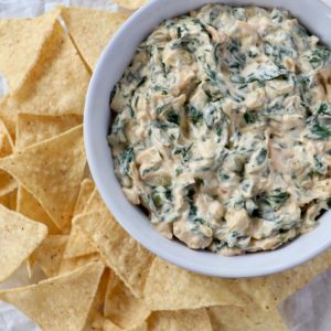 Picture of how-to-make-vegan-spinach-artichoke-dip-easy-quick-gluten-free-blog-mom-mostly-domestic