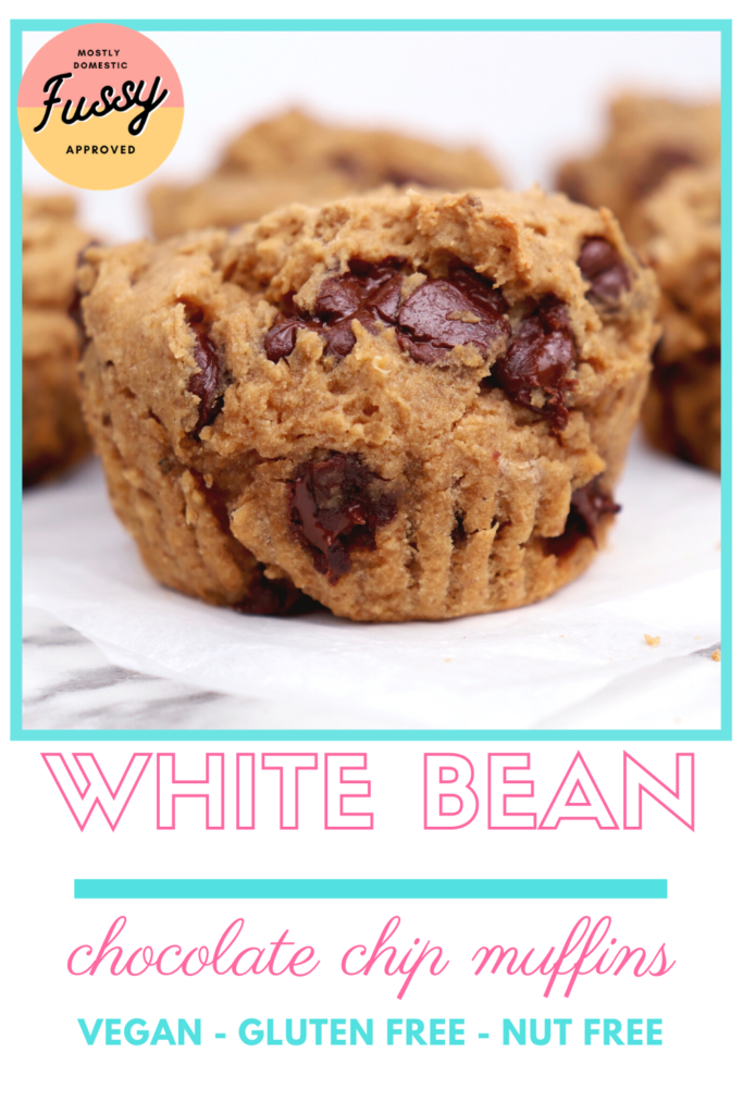Vegan Gluten Free Muffins - Chocolate Chip Bean Muffins