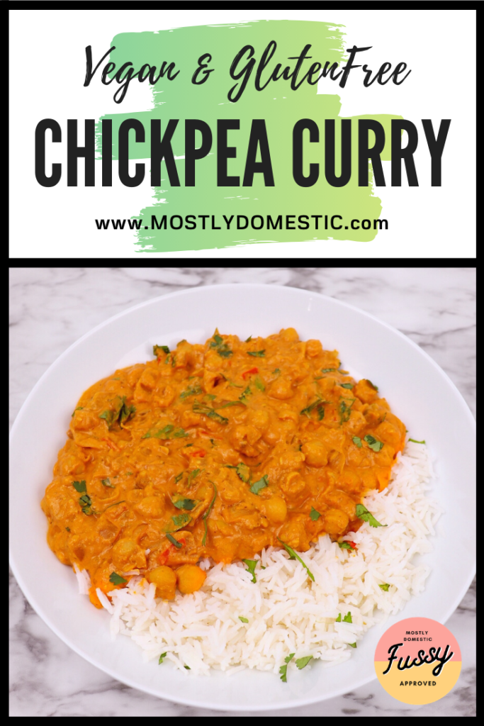 vegan chickpea curry recipe 